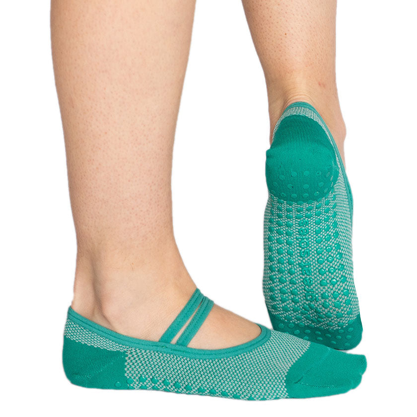 Yoga Socks Non Skid Slip Socks- Elutong 4 Pack Pilates Ballet