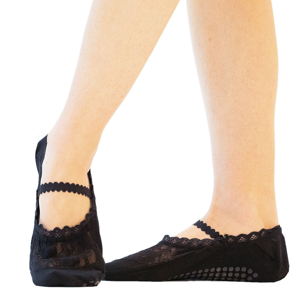Ballet Grip Socks for Pilates & Barre  Buy Non-Slip Yoga Toe Socks - Great  Soles