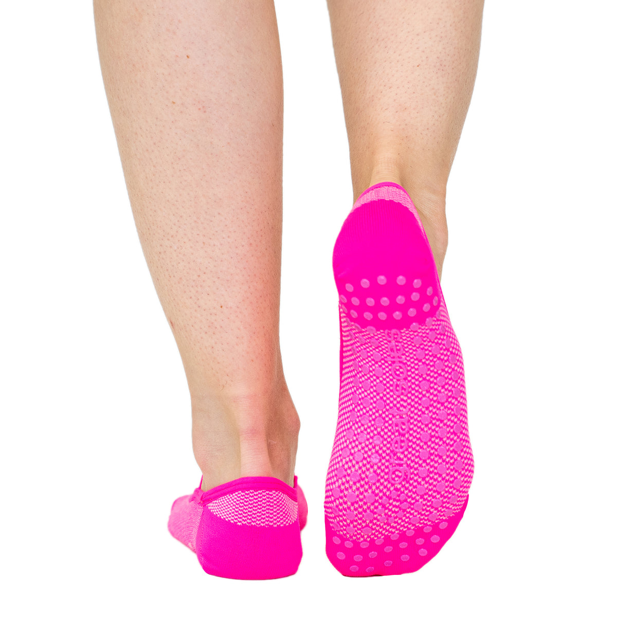 Pink Yoga Socks 